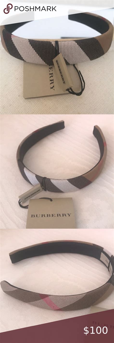 authentic burberry headband|Burberry headband song.